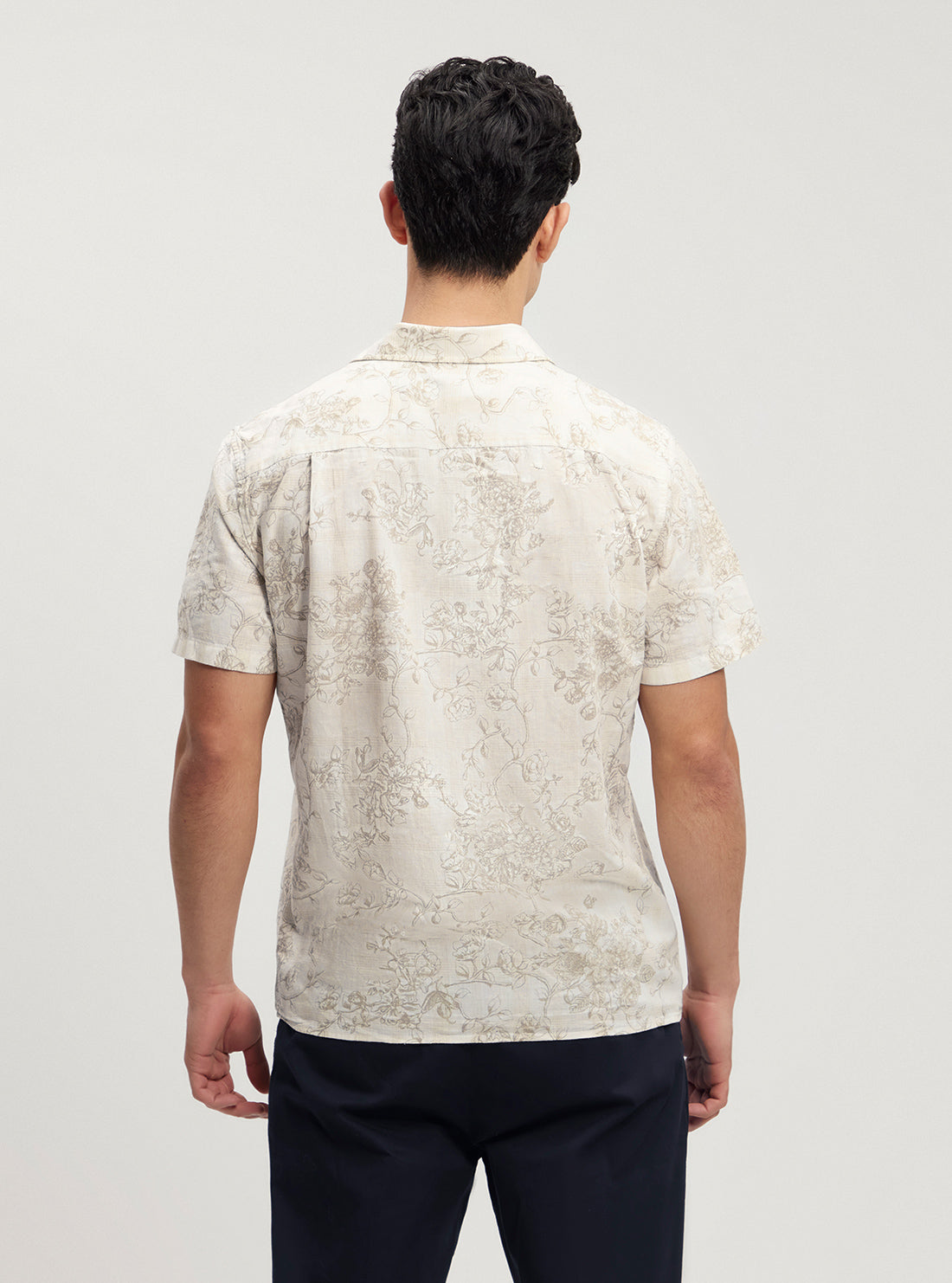 Eco Collin Overprinted Short Sleeve Shirt