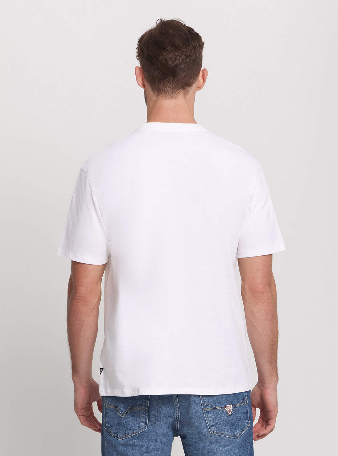 Eco White Logo Postcard T-Shirt