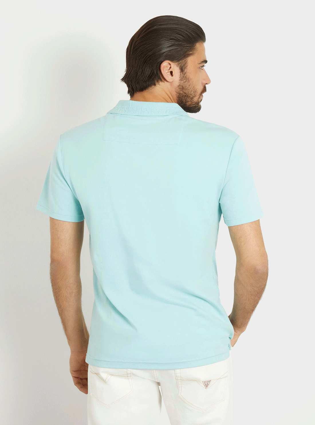 Eco Light Blue Nolan Polo T-Shirt