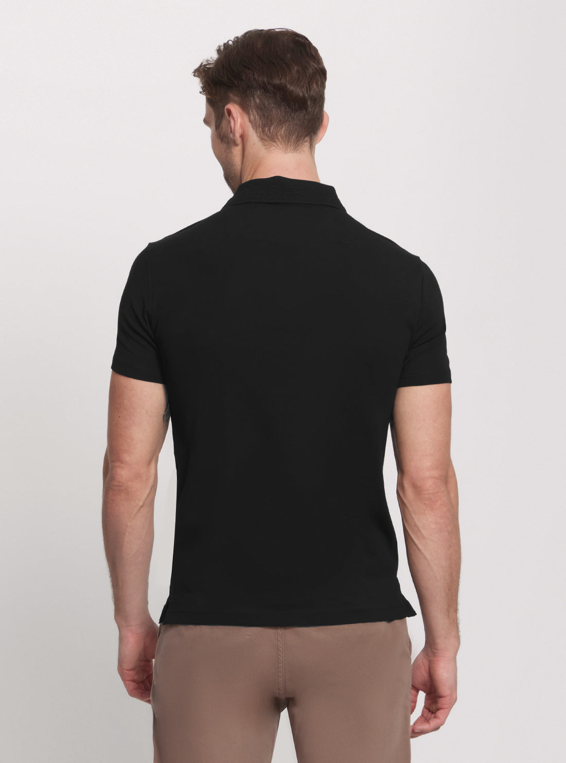 Eco Black Nolan Polo T-Shirt