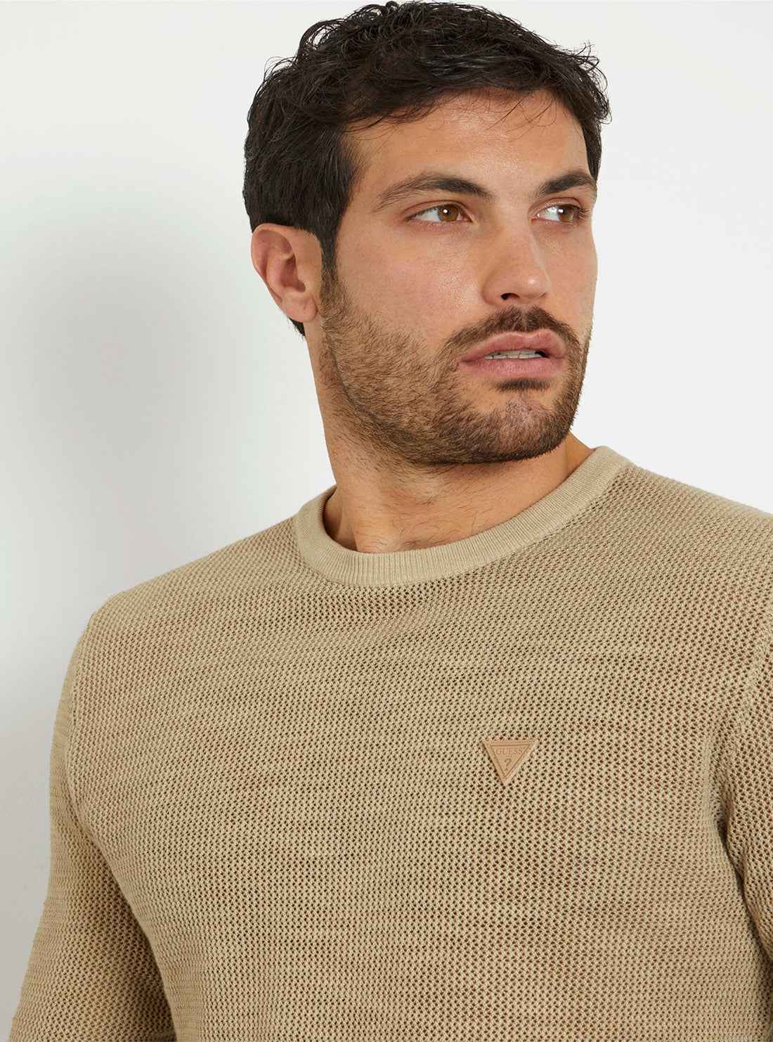 GUESS Beige Casey Knit Jumper