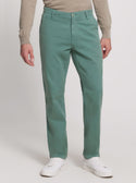 GUESS Green Mid-Rise Angels Chino Pants front view