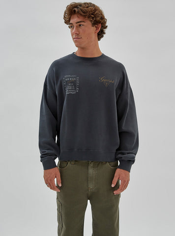 Guess Originals Varsity Jumper front view