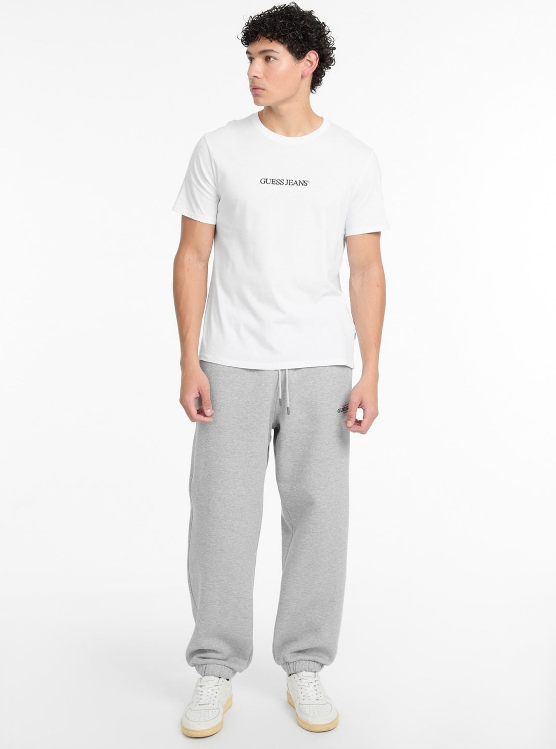Guess Jeans Grey American Tradition Jogger M4YB18K9V31 Full View