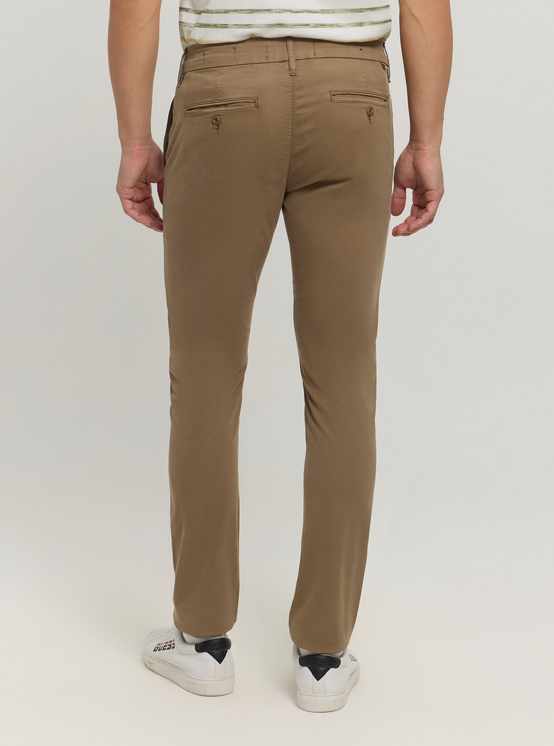 Brown Daniel Skinny Chino Pants