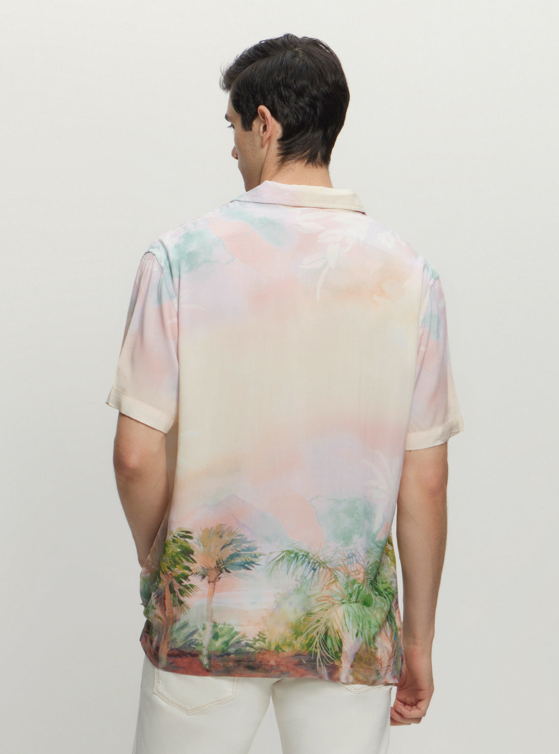 Eco Palm Print Shirt