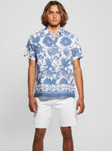 Tropical Print Island Short Sleeve Shirt