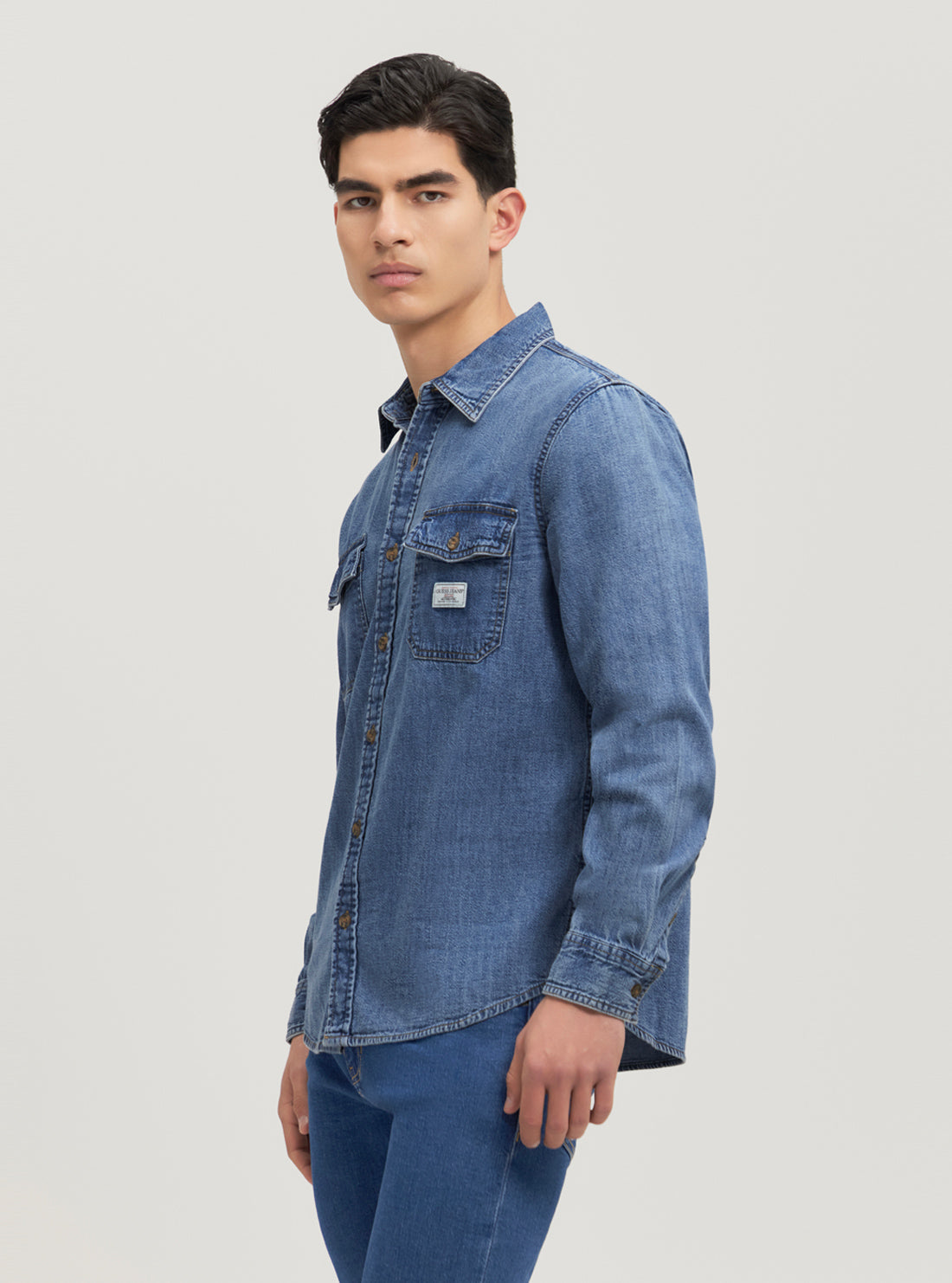 Guess Jeans Regular Denim Shirt