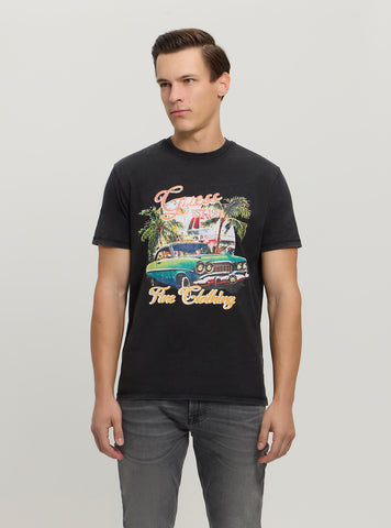 Black Summer Car T-Shirt