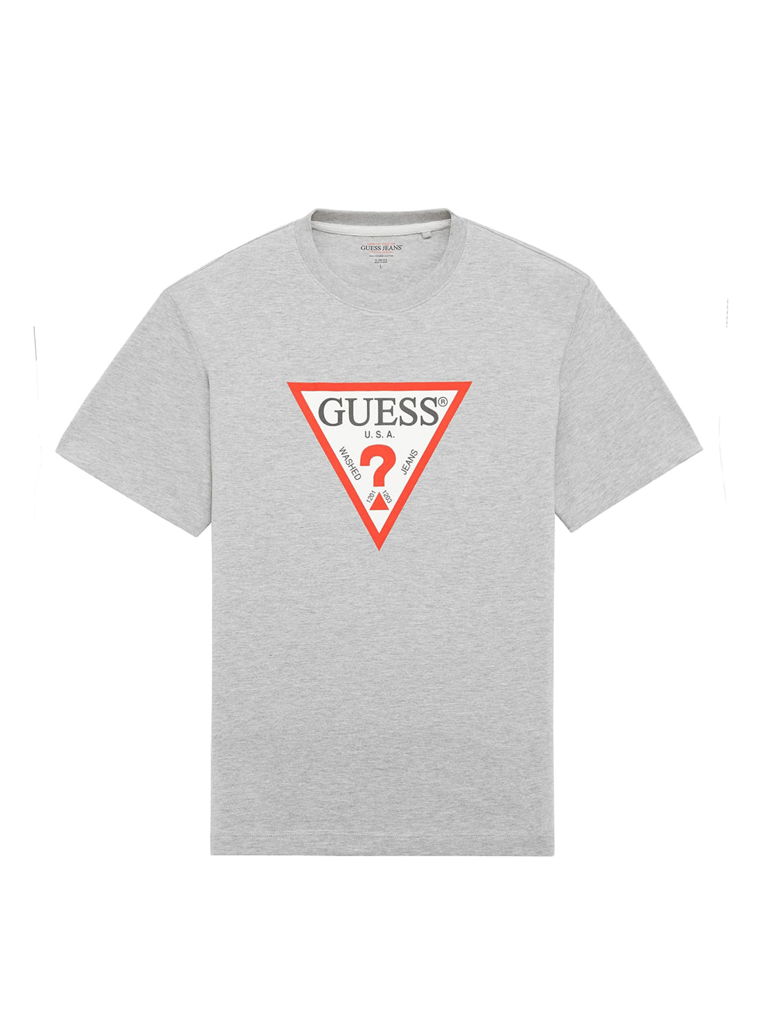 Guess Jeans Grey Logo T-Shirt