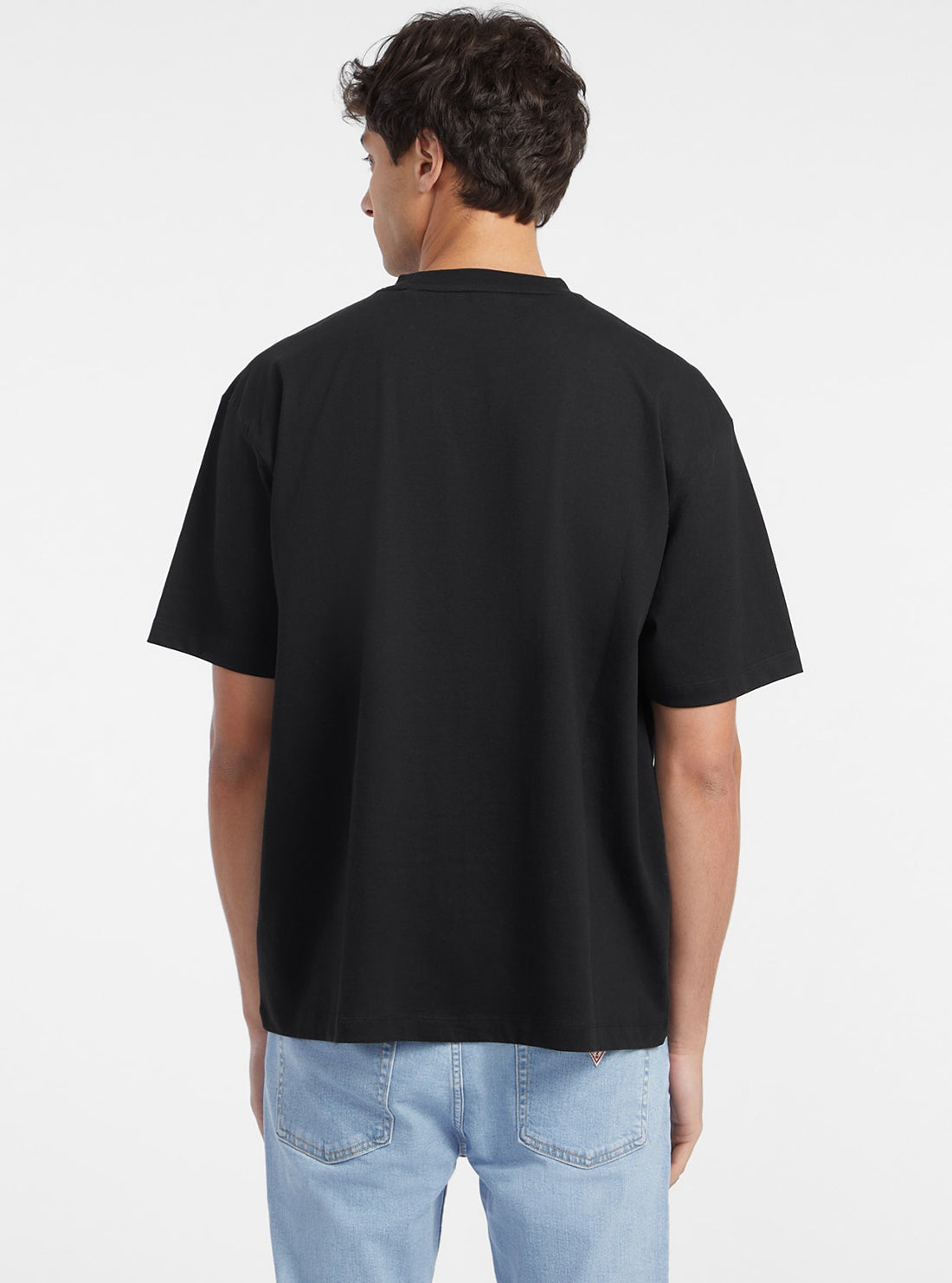 Guess Jeans Black Logo T-Shirt
