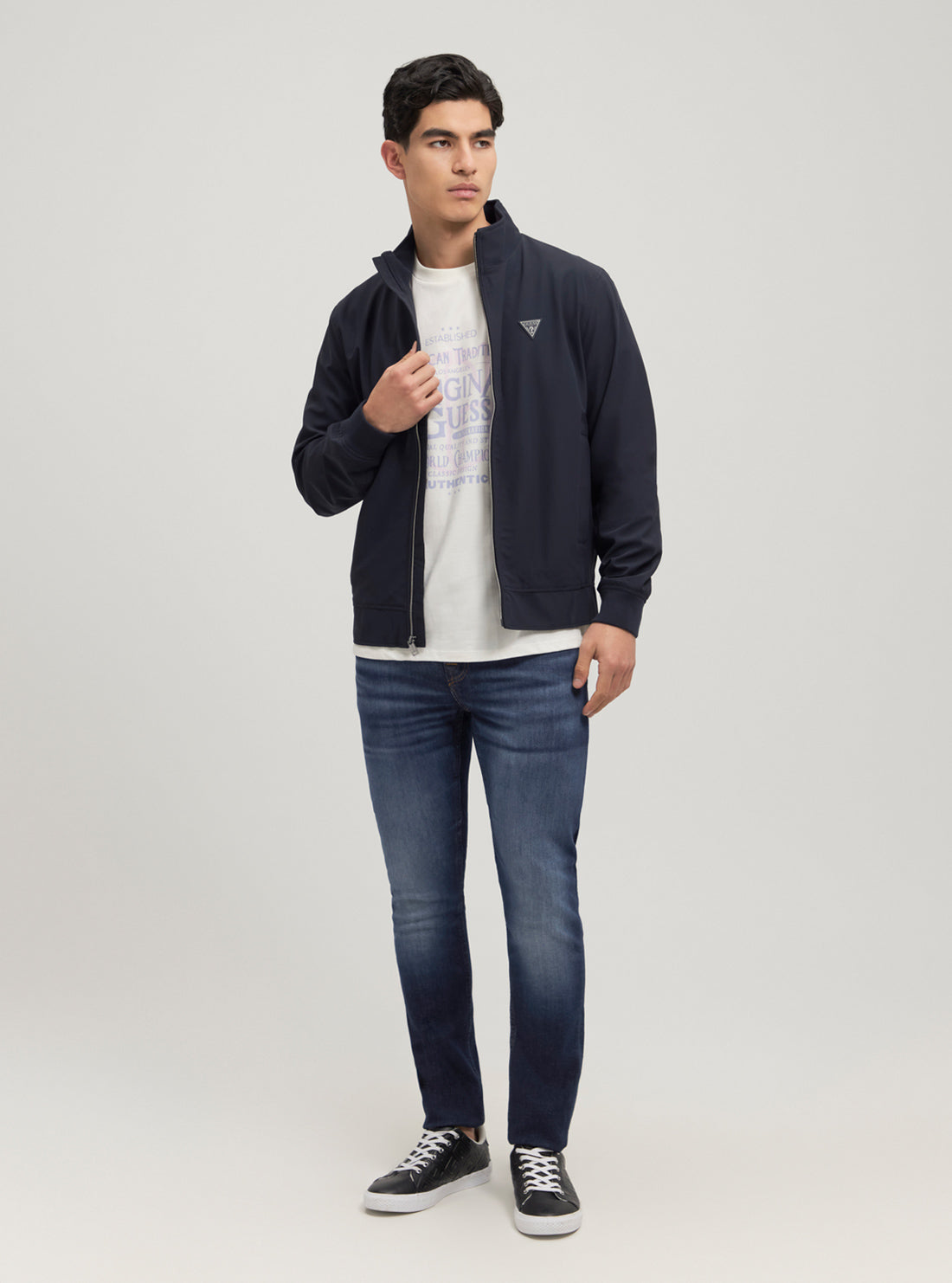 Eco Navy Technical Jacket