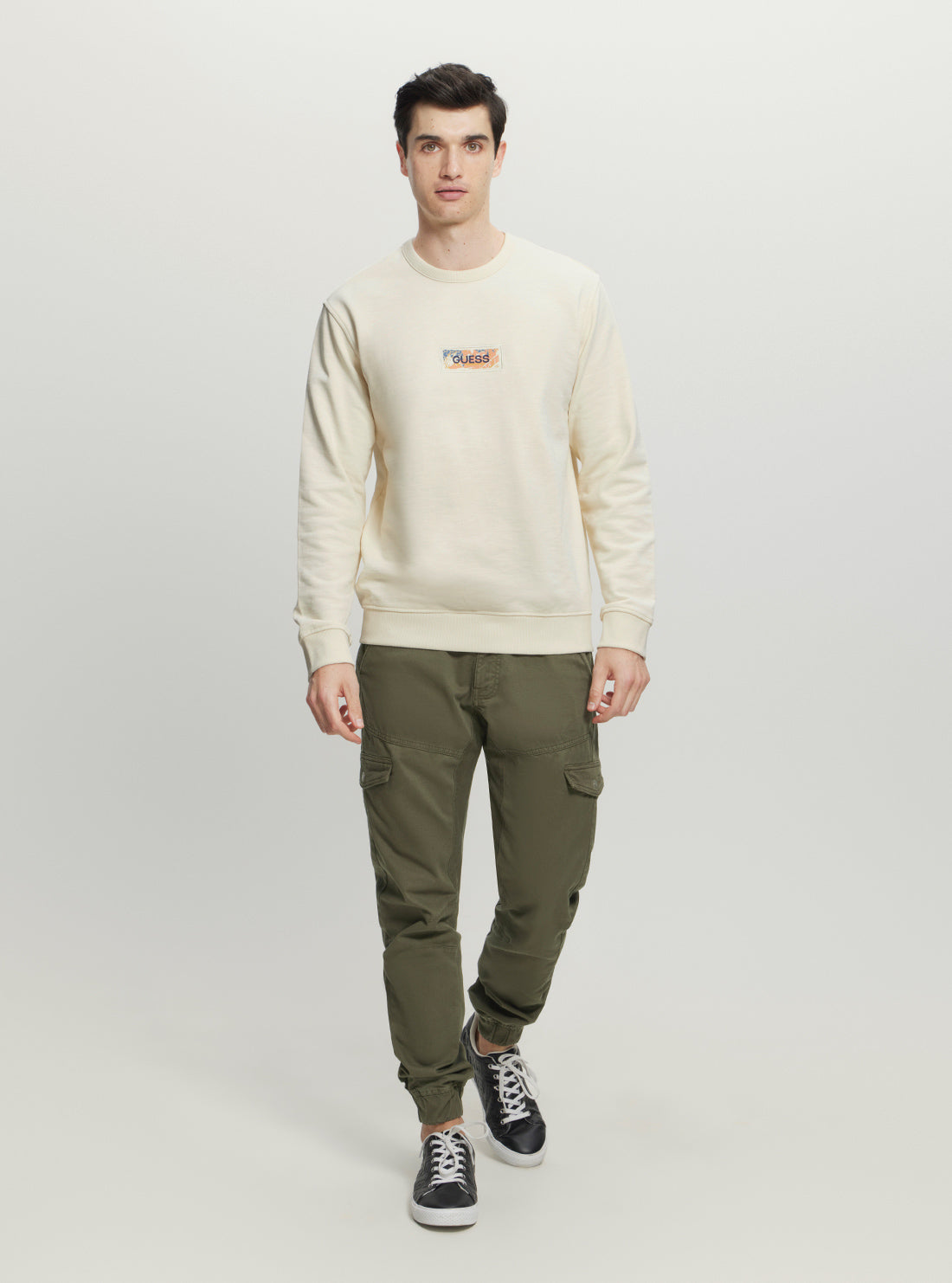 Eco Beige Box Back Jumper