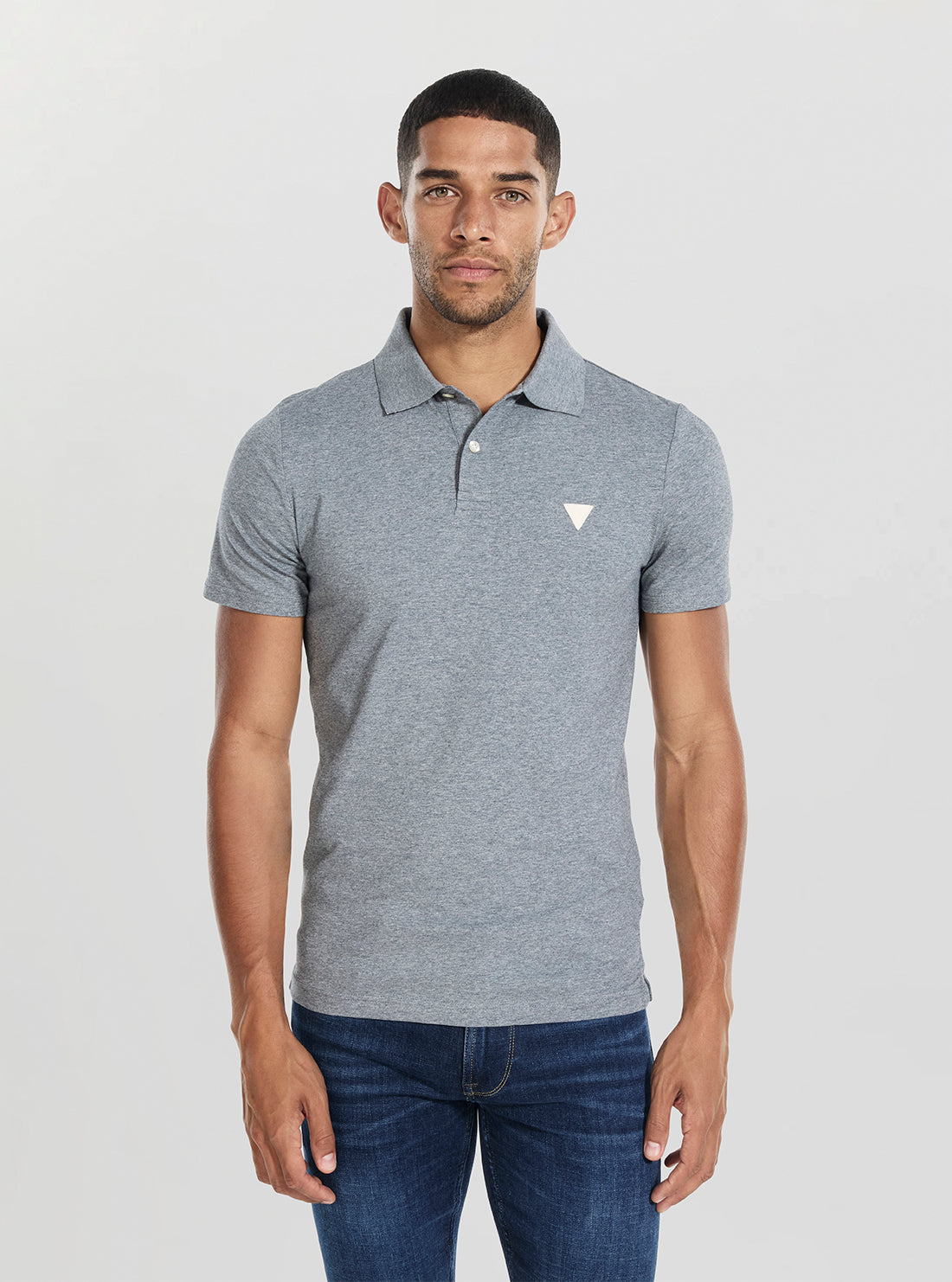 Grey Nolan Polo Shirt | GUESS