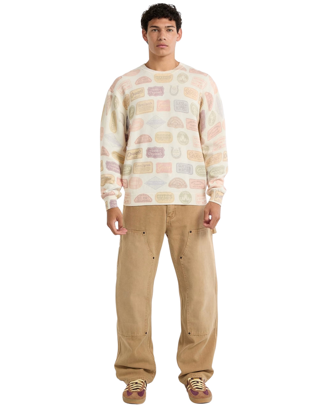 Guess Originals Multi Graphic Sweater