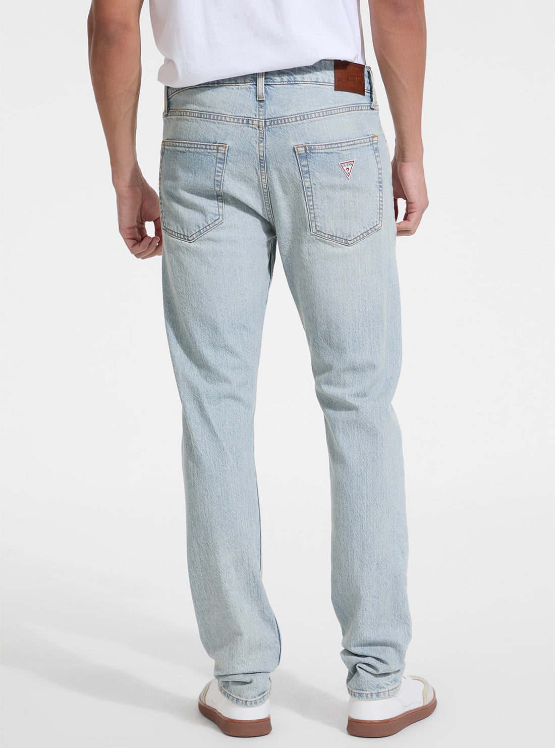 Guess Jeans J G14 Slim Jeans in Light Wash M5GA1CD5M51 Back View