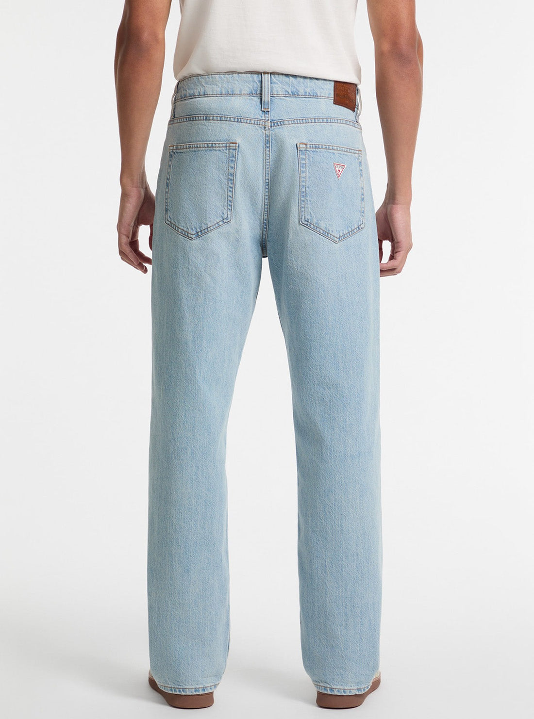 Guess Jeans G15 Relaxed Tapered Jeans in Light Wash M5GA90D5M51 Back View