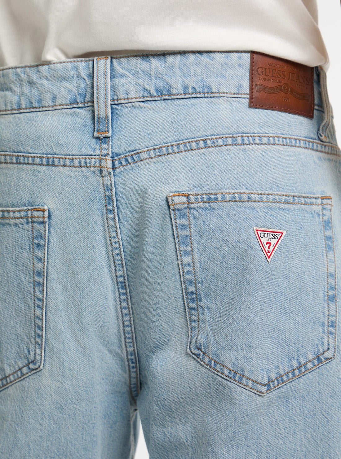 Guess Jeans G15 Relaxed Tapered Jeans in Light Wash M5GA90D5M51 Back View