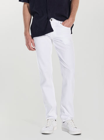 Guess Jeans White Angels Slim Fit Pants M5GAN2WH4HA Front View