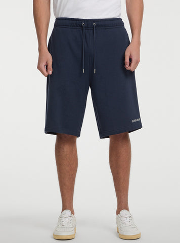 Guess Jeans Blue Regular Embroidered Shorts M5GD49KCPR1 Front View