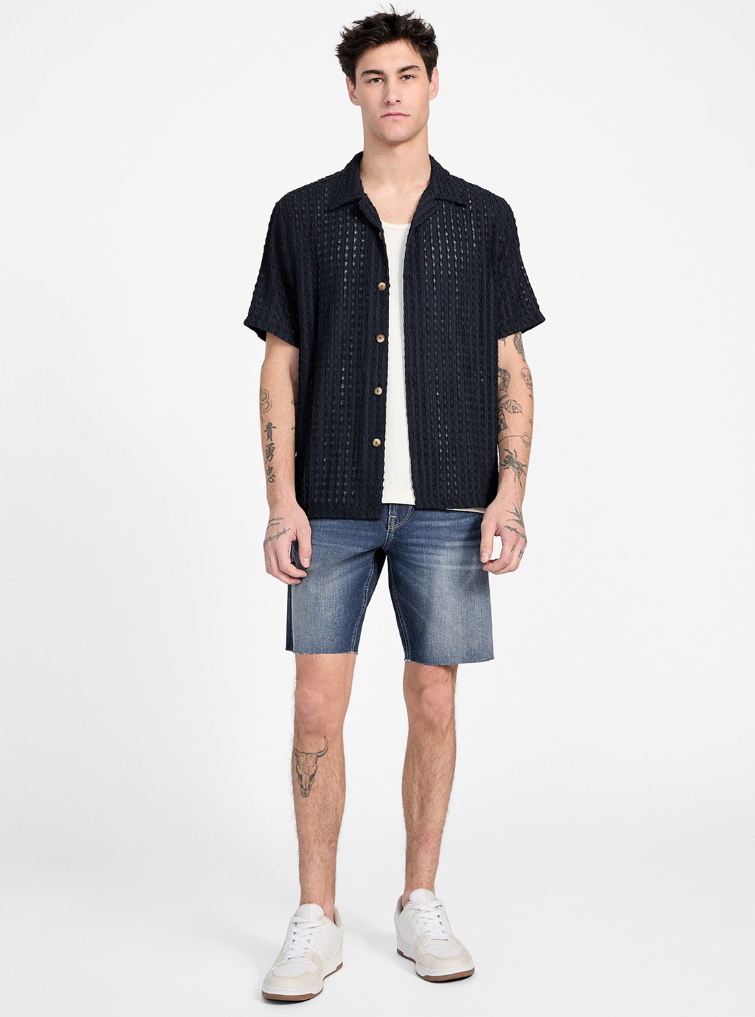 GUESS Men's Wyatt Short M5GDV2D4Z80 Full View