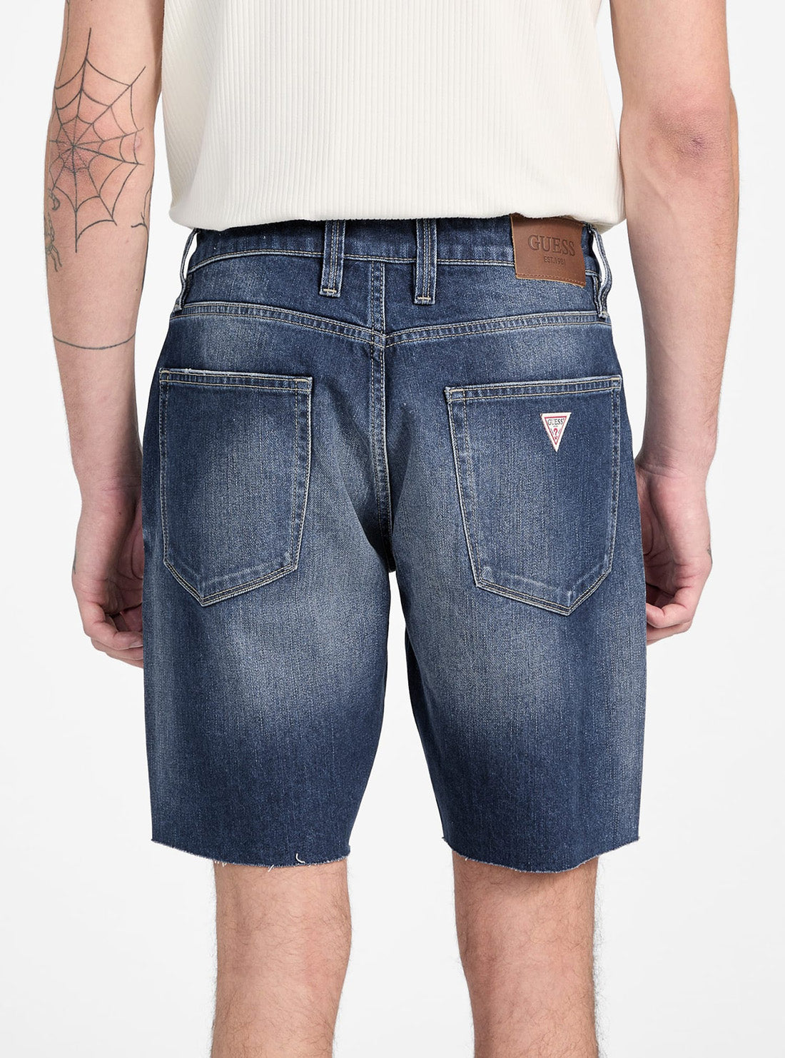 GUESS Men's Wyatt Short M5GDV2D4Z80 Back View