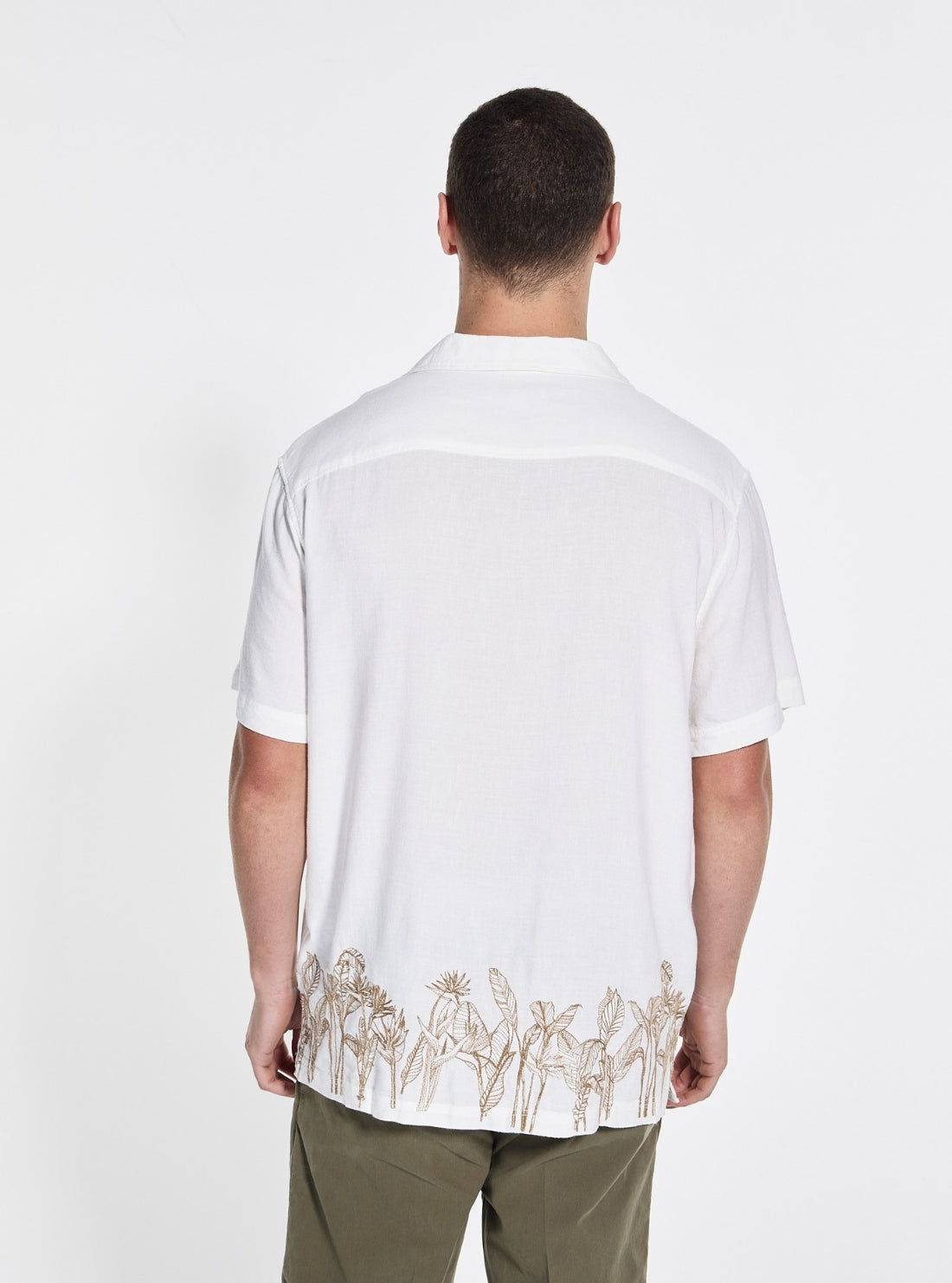 White Embroidered Shirt