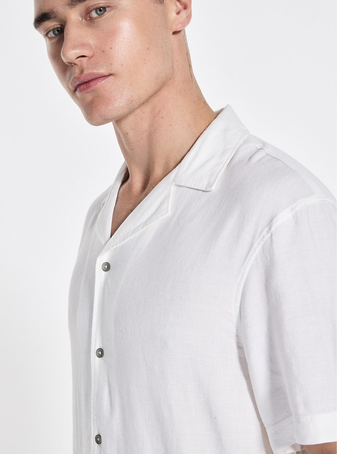 White Embroidered Shirt