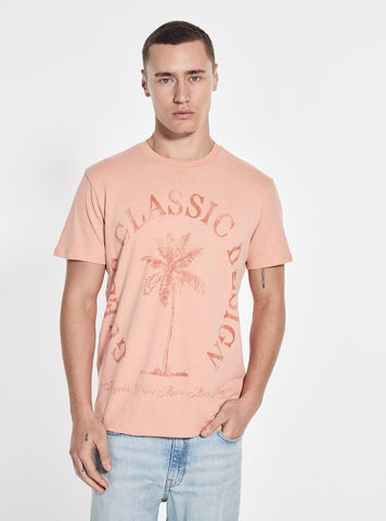 GUESS Mens Orange Basic Guess Classic Design T-Shirt M5GI40KBZV1 Front View