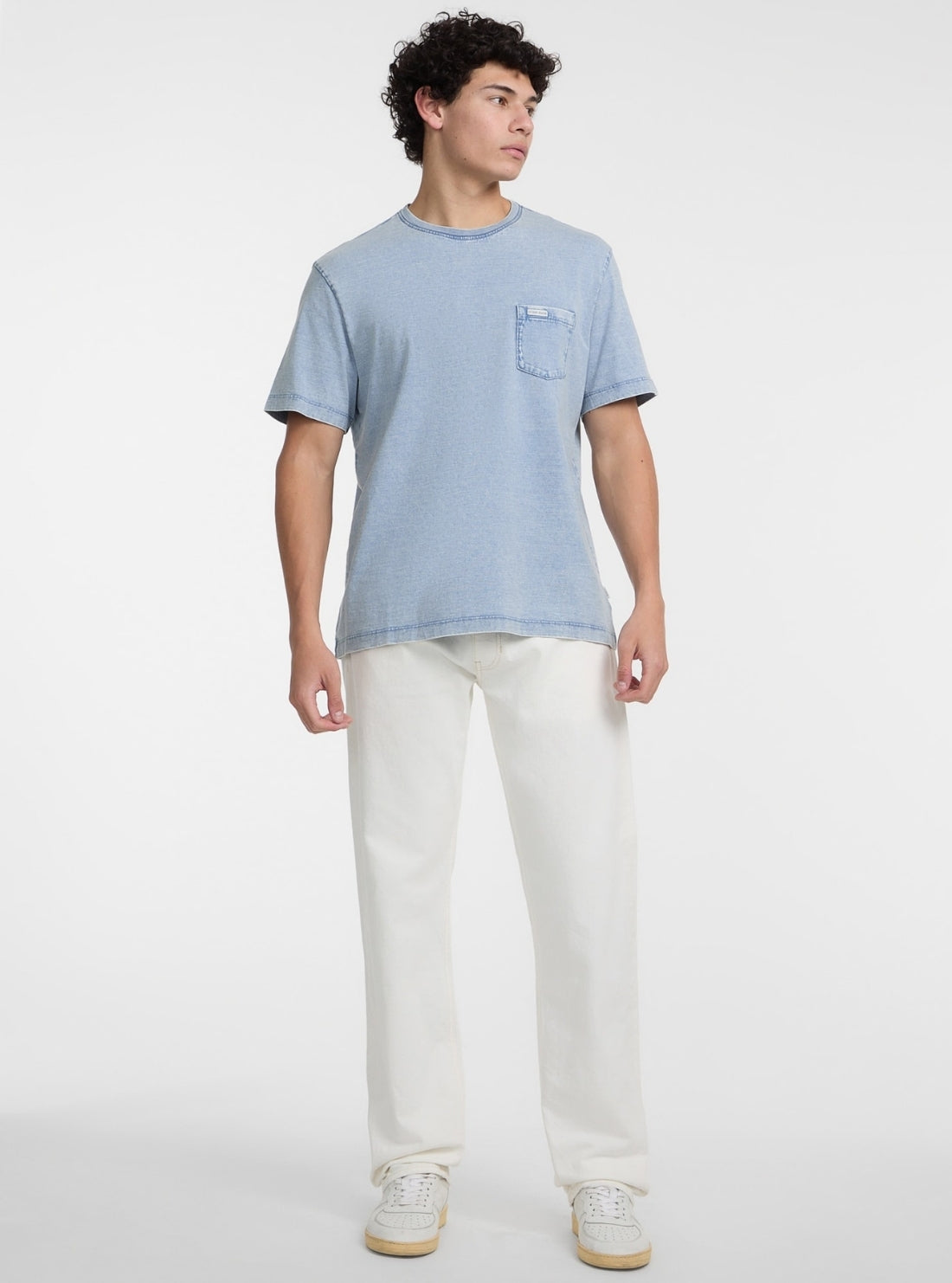 Guess Jeans Blue Regular Pocket T-Shirt M5GI50KCTG1 Full View