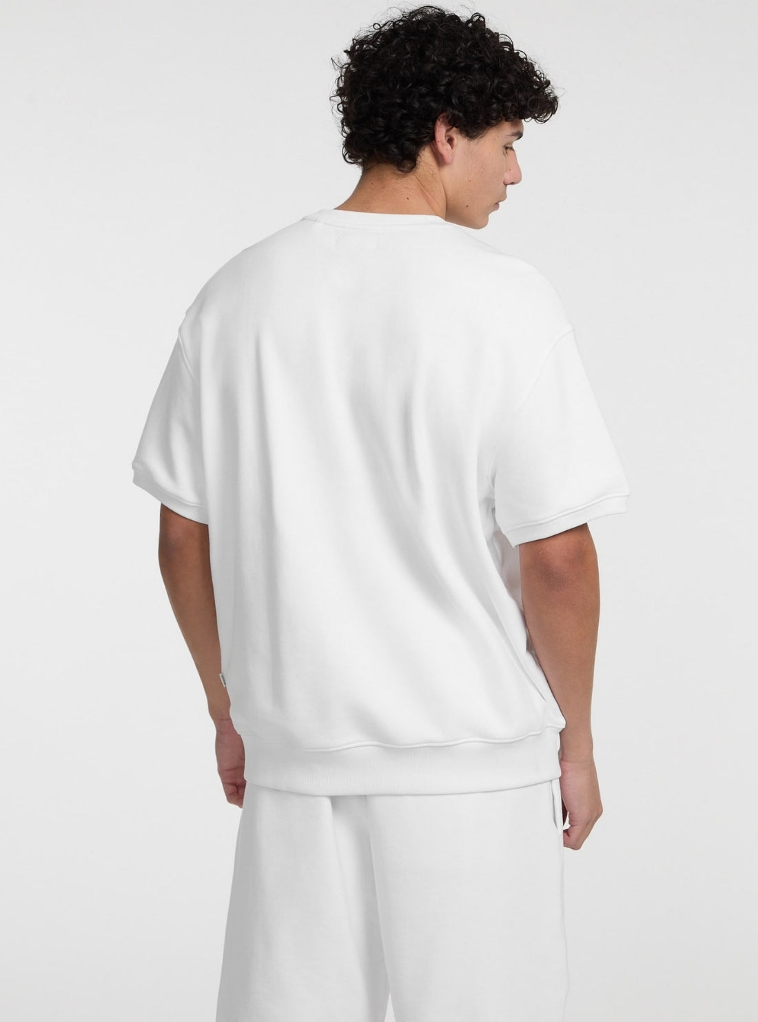 Guess Jeans White Logo Sweatshirt T-Shirt M5GQ18KCPR1 Back View