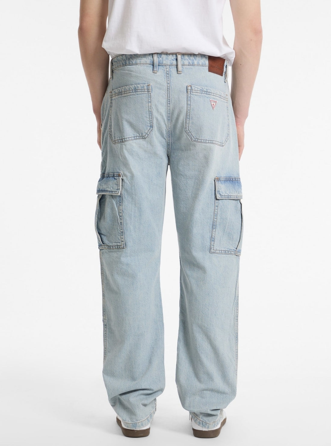 Guess Jeans G17 Cargo in Light Wash M5RA88D5DO1 Back View