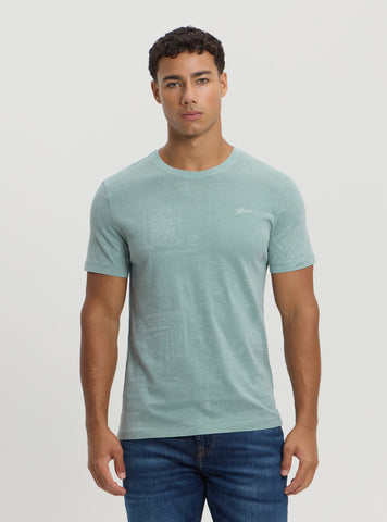 Eco Blue Lasered T-Shirt