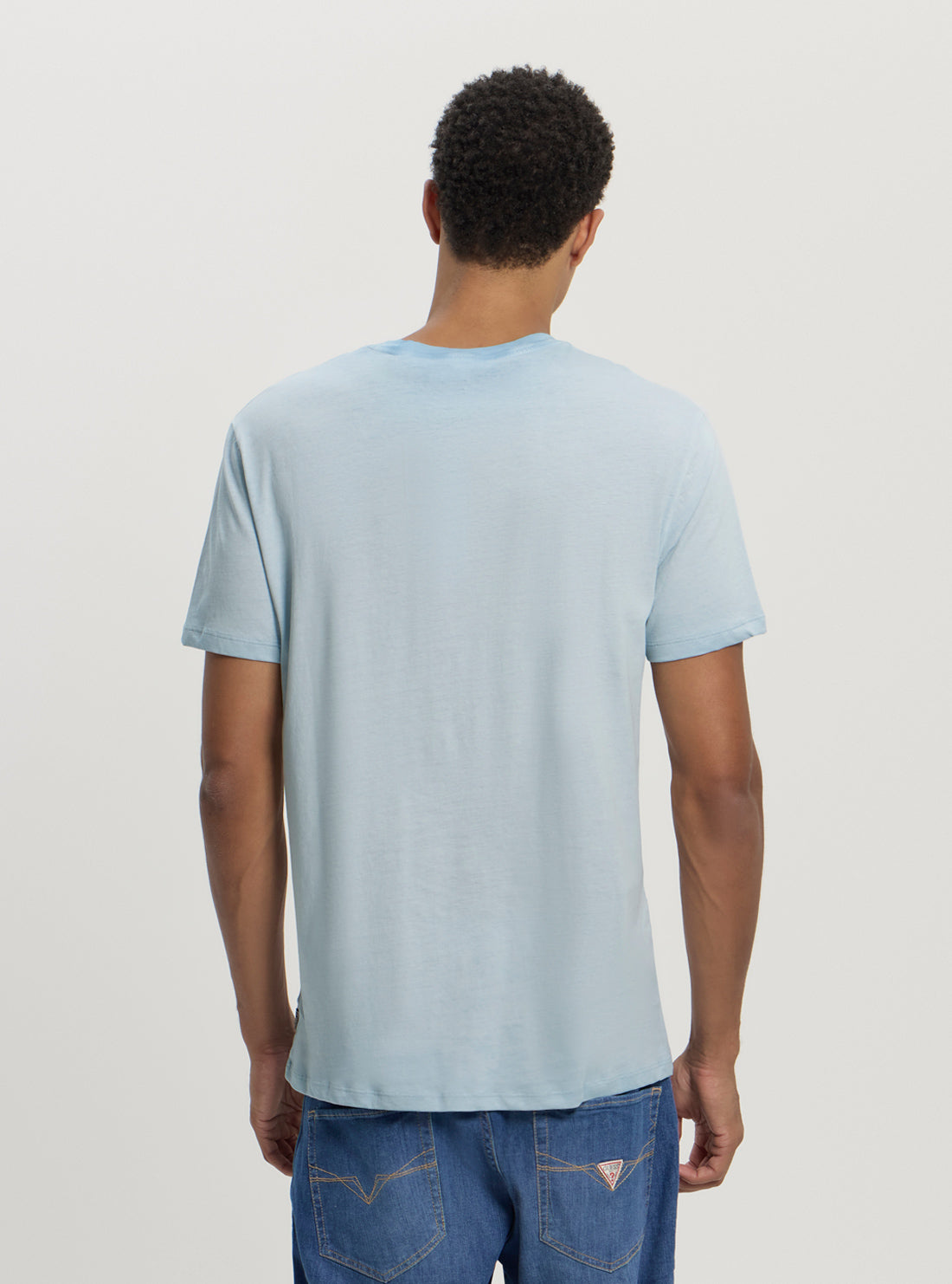 Blue Logo Stamp T-Shirt