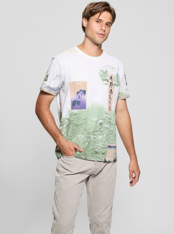 Eco White Pacific Daydream T-Shirt