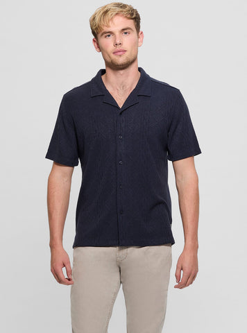Navy Anderson Knit Shirt