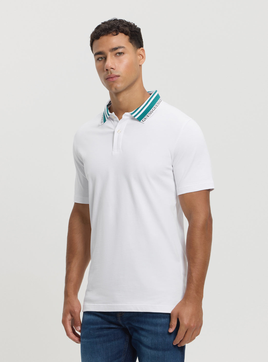 Eco White Lyle Polo T-Shirt