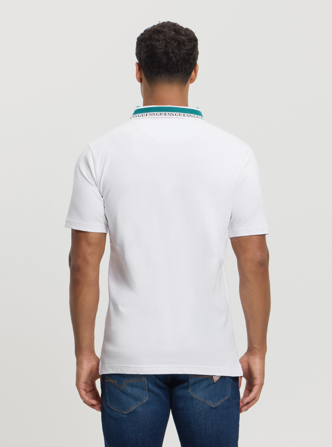 Eco White Lyle Polo T-Shirt