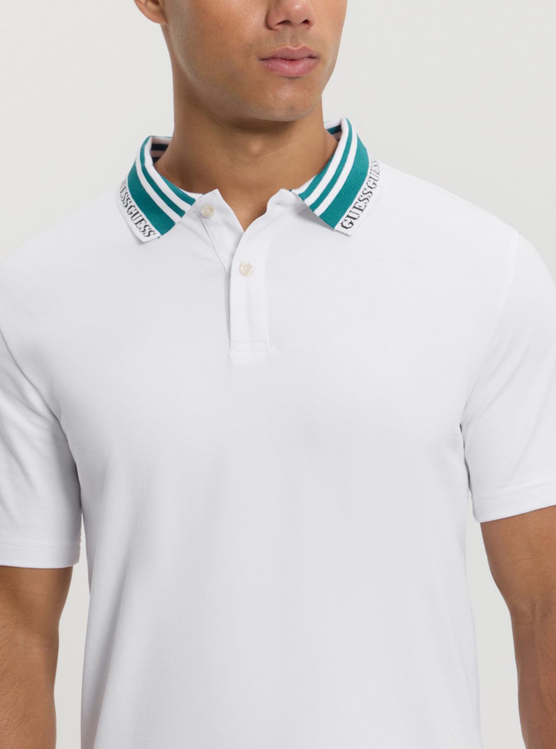 Eco White Lyle Polo T-Shirt