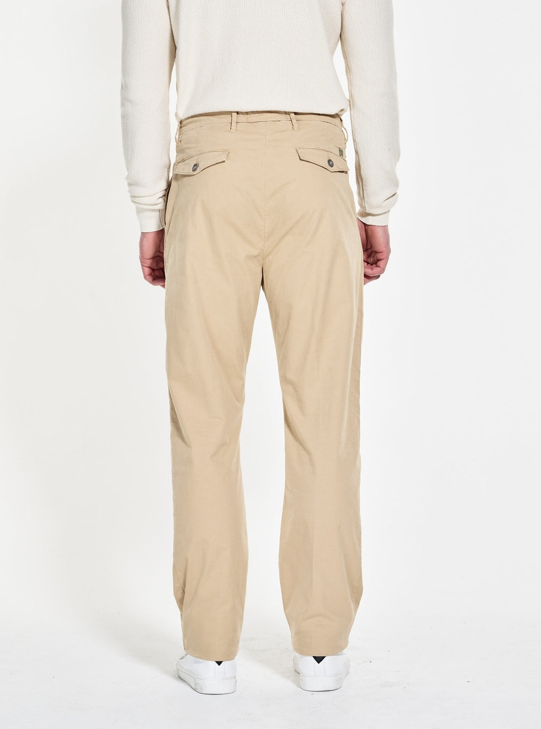 GUESS Mens Beige Taylor Chino Pants M5YB76WGEHA  Back View