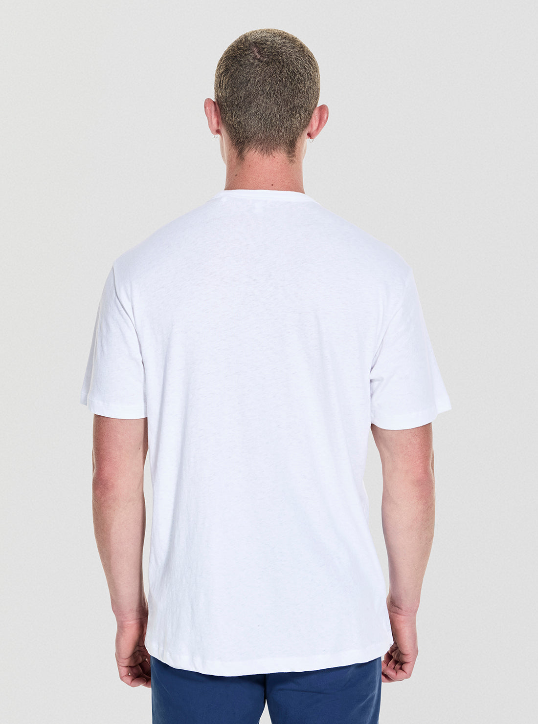 GUESS Mens White Graphic Japan T-Shirt M5YI26KCY30 Back View