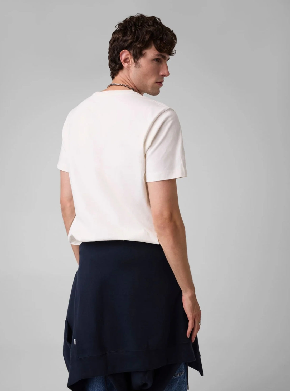 Guess Jeans White Classic Logo T-Shirt M6BI09K5324 Back View