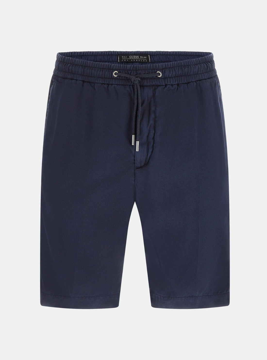 GUESS Mens Blue Axel Shorts M6GD55W1707 Flatlay
