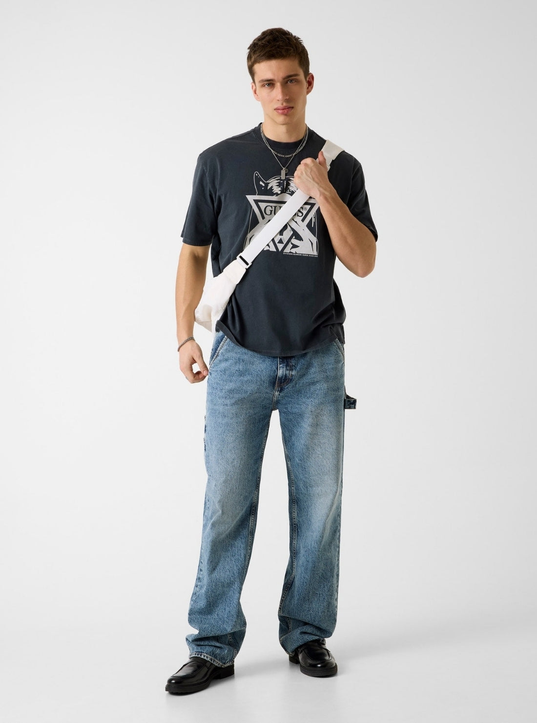 Guess Jeans x Hysteric Glamour Icon T-Shirt M6GIB5K8FQ4 Full View