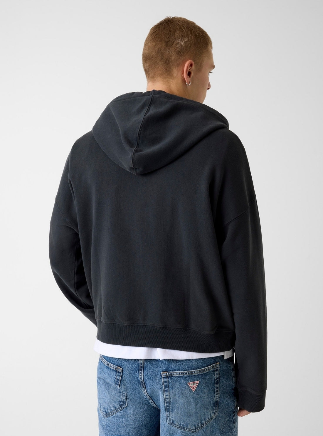 Guess Jeans Hysteric Glamour Full Zip Hoodie M6GQ18KCPR1 Back View