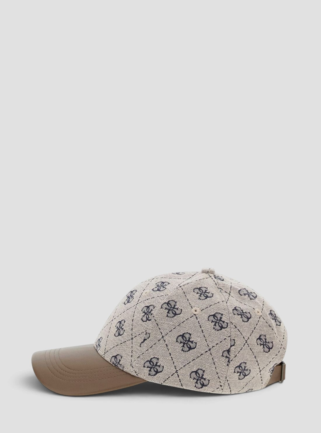 GUESS Accessories Brown 4G Jacquard Baseball Cap M6GZ09W2058 Side View4