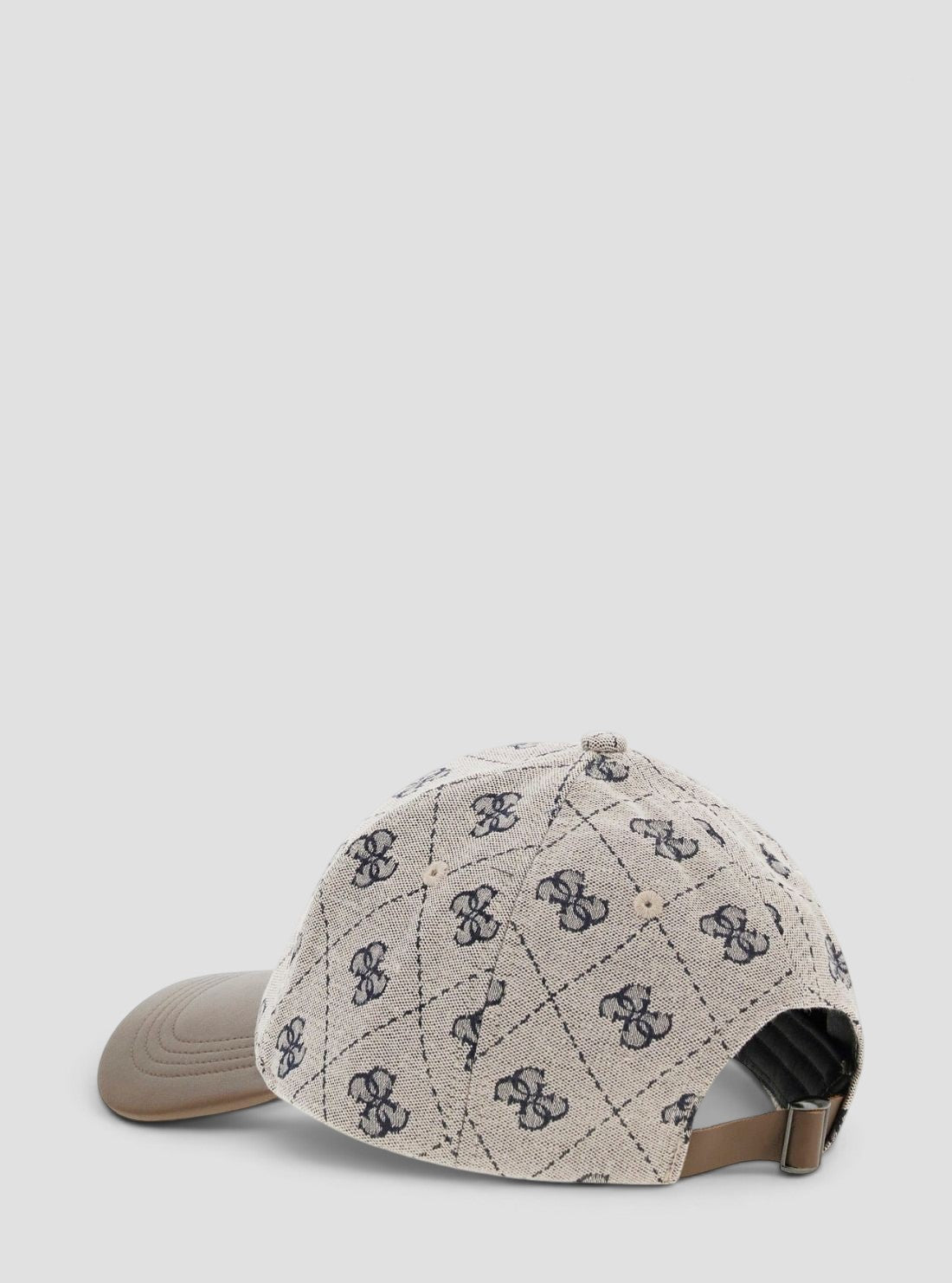 GUESS Accessories Brown 4G Jacquard Baseball Cap M6GZ09W2058 Side View