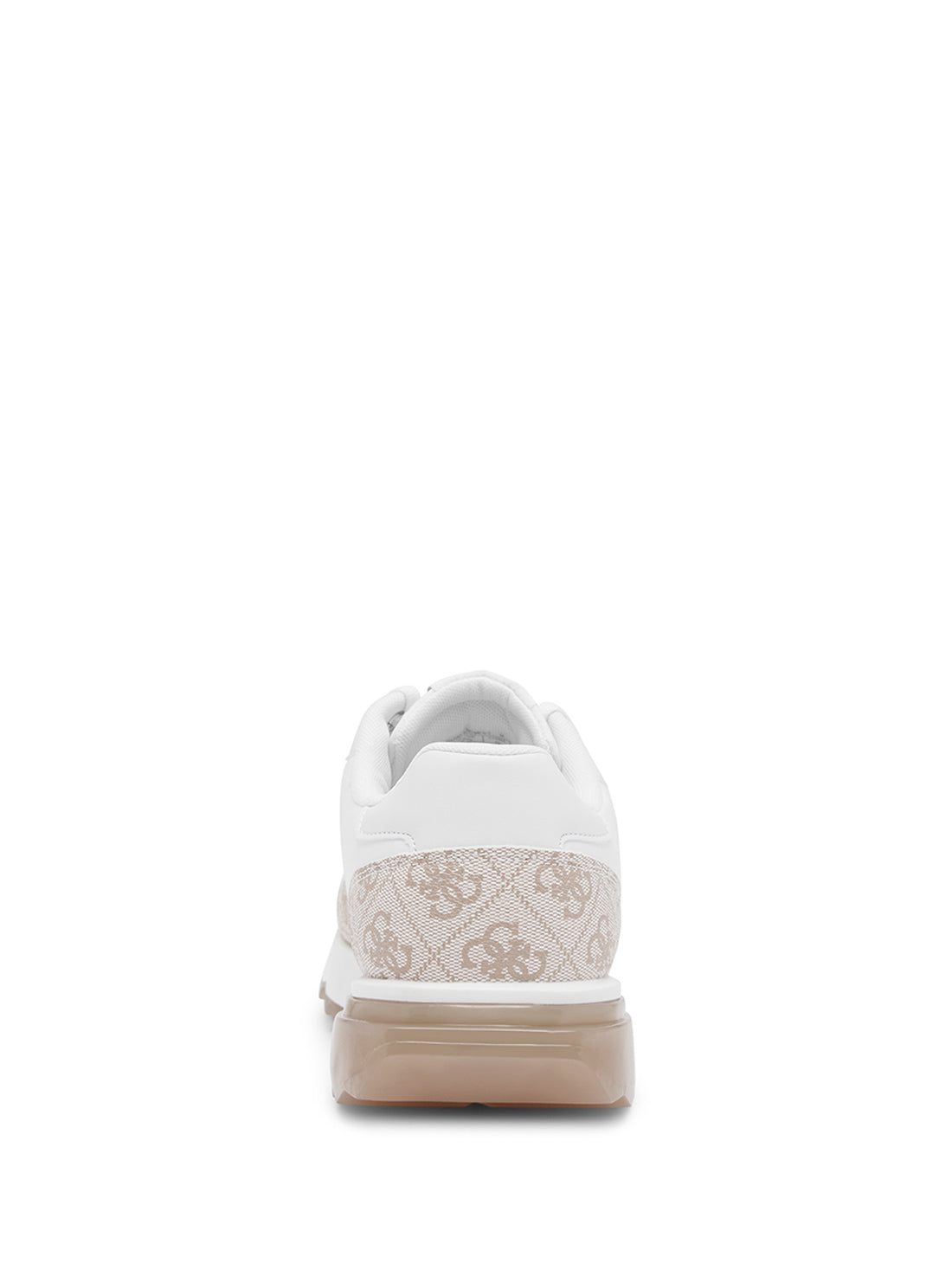 GUESS Women's Leather Sneakers – Casual Logo Embossed Shoes With Rubber Sole