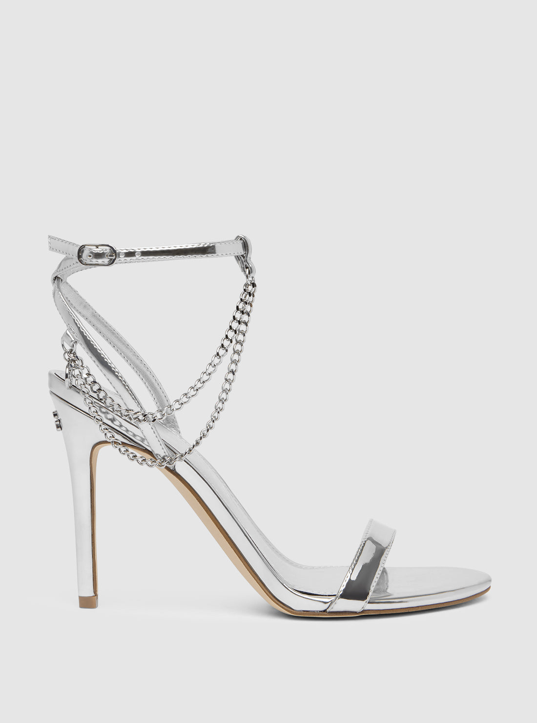 Silver Miamy High Heel