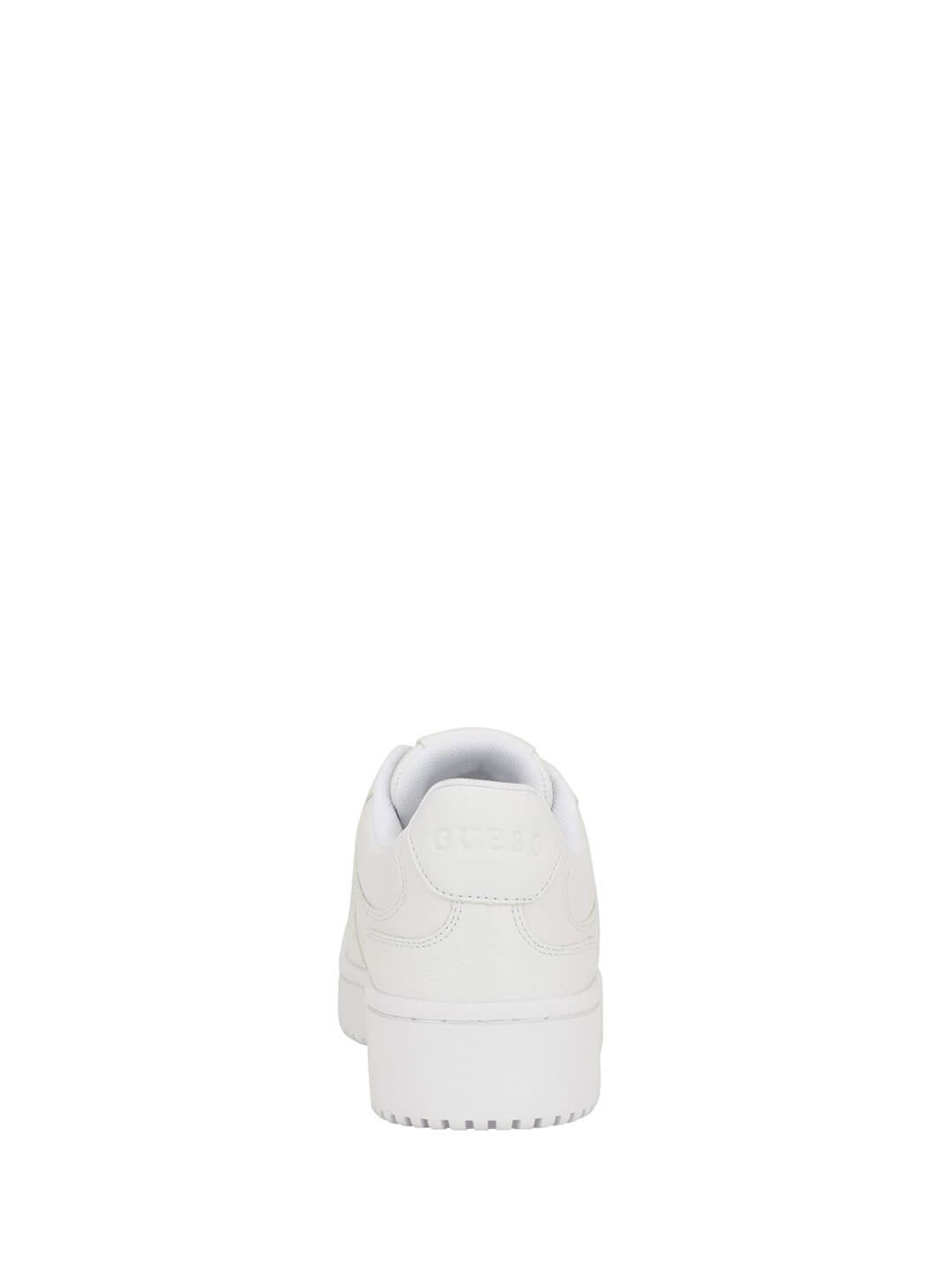 White Miram Sneakers | GUESS Women's Shoes | back view